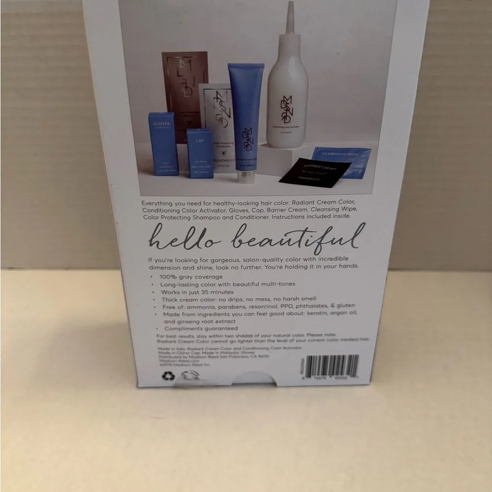 Madison Brown Hair Color Kit Radiant Natural Shade - Picture 2 of 3